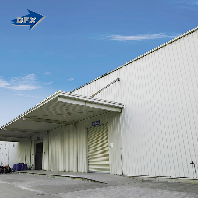 Walkway Steel Canopy Shed